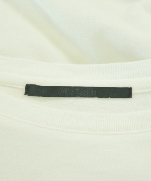 AP STUDIO（エーピーストゥディオ）Tシャツ・カットソー 白 サイズ:F レディース/2200670038145