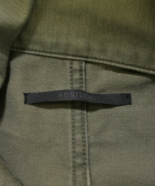 AP STUDIO（エーピーストゥディオ）ミリタリーブルゾン カーキ サイズ:F レディース/2200670348015
