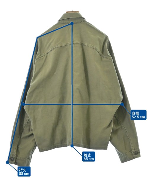 AP STUDIO（エーピーストゥディオ）ミリタリーブルゾン カーキ サイズ:F レディース/2200670348015