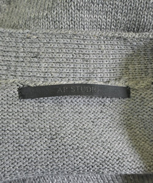 AP STUDIO（エーピーストゥディオ）カーディガン グレー サイズ:F レディース/2200670105014