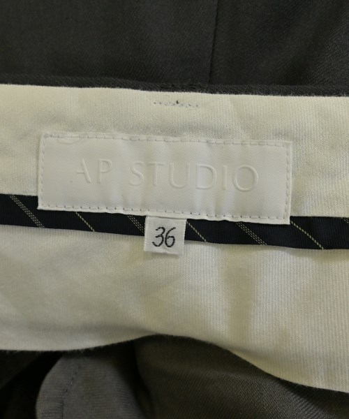 AP STUDIO（エーピーストゥディオ）スラックス グレー サイズ:36(S位) レディース/2200663084104