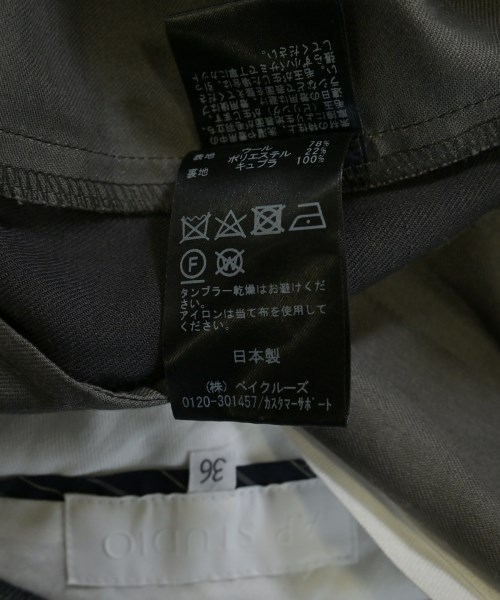 AP STUDIO（エーピーストゥディオ）スラックス グレー サイズ:36(S位) レディース/2200663084104