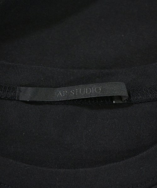 AP STUDIO（エーピーストゥディオ）Tシャツ・カットソー 黒 サイズ:F レディース/2200675721059