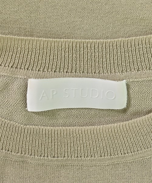 AP STUDIO（エーピーストゥディオ）ニット・セーター ベージュ サイズ:F レディース/2200685944073