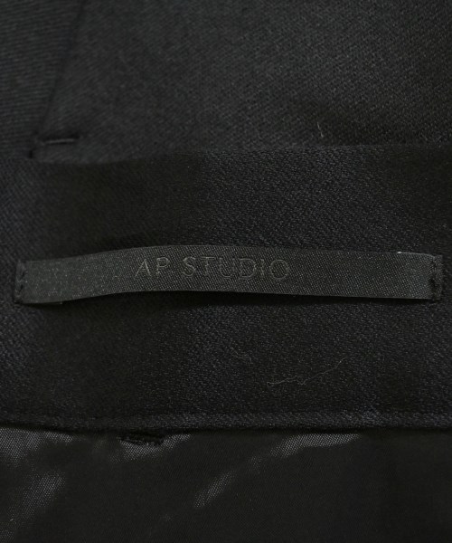 AP STUDIO（エーピーストゥディオ）クロップドパンツ 黒 サイズ:36(S位) レディース/2200690841084