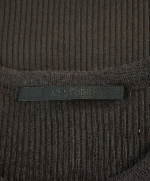 AP STUDIO（エーピーストゥディオ）Tシャツ・カットソー 茶 サイズ:-(XS位) レディース/2200691108032