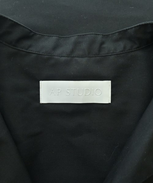AP STUDIO（エーピーストゥディオ）ブラウス 黒 サイズ:F レディース/2200695982102