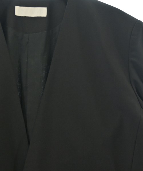 AP STUDIO（エーピーストゥディオ）ノーカラージャケット 黒 サイズ:38(M位) レディース/2200656889099