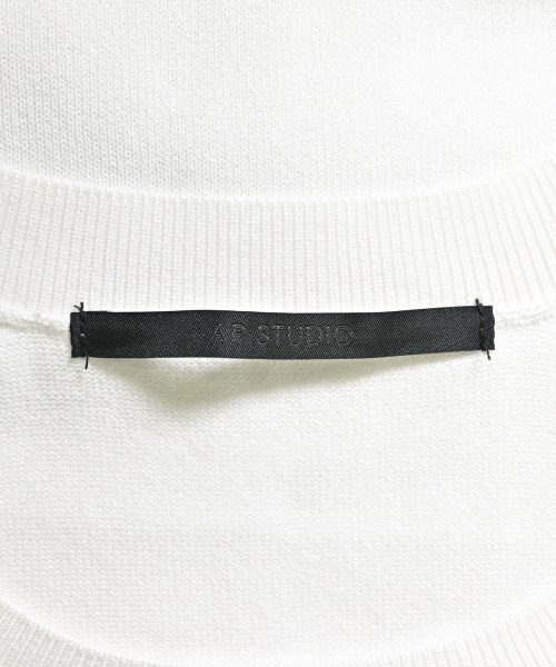 AP STUDIO（エーピーストゥディオ）ニット・セーター 白 サイズ:F レディース/2200660301129