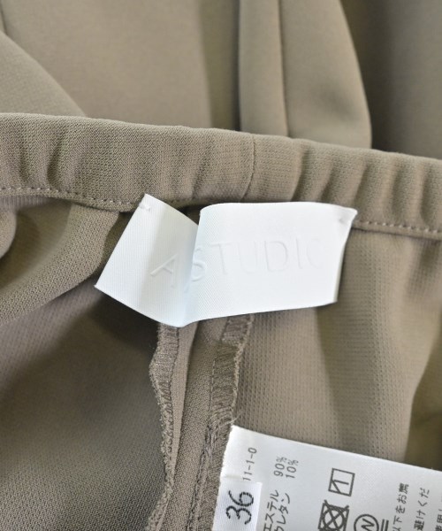 AP STUDIO（エーピーストゥディオ）スラックス ベージュ サイズ:36(S位) レディース/2200620289047