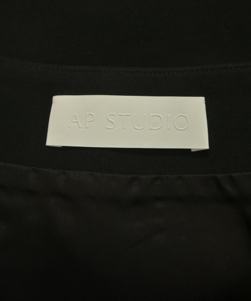 AP STUDIO（エーピーストゥディオ）ひざ丈スカート 黒 サイズ:38(M位) レディース/2200641117060