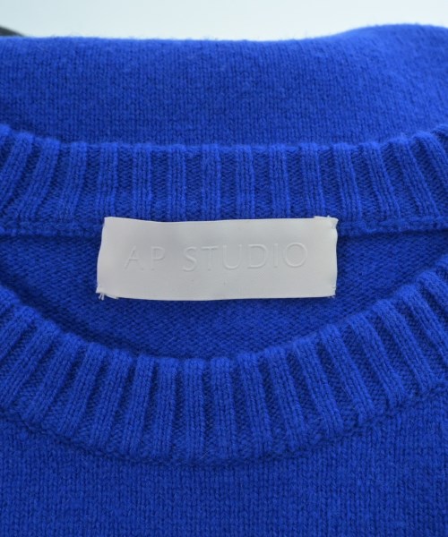 AP STUDIO（エーピーストゥディオ）ニット・セーター 青 サイズ:F レディース/2200640067021