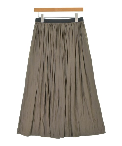 AP STUDIO(エーピーストゥディオ)ロング・マキシ丈スカート 茶 サイズ:F/2200645928372