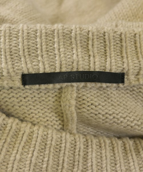 AP STUDIO（エーピーストゥディオ）ニット・セーター ベージュ サイズ:F レディース/2200647053263