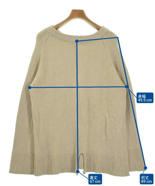 AP STUDIO（エーピーストゥディオ）ニット・セーター ベージュ サイズ:F レディース/2200647053263