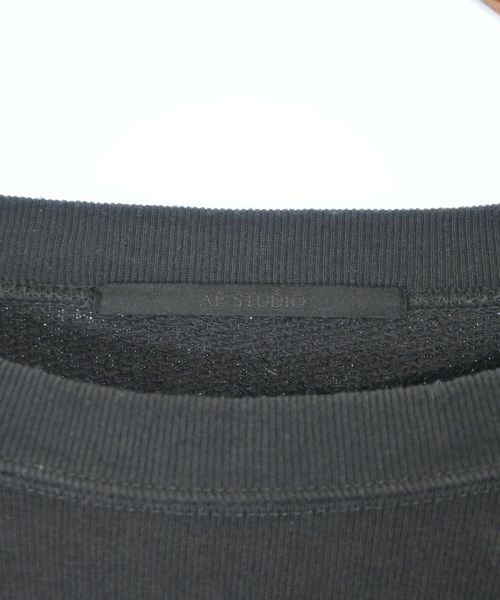 AP STUDIO（エーピーストゥディオ）スウェット 黒 サイズ:F レディース/2200654957189