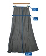 AP STUDIO（エーピーストゥディオ）ロング・マキシ丈スカート グレー サイズ:38(M位) レディース/2200663024070