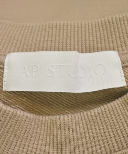 AP STUDIO（エーピーストゥディオ）スウェット ベージュ サイズ:F レディース/2200715349069