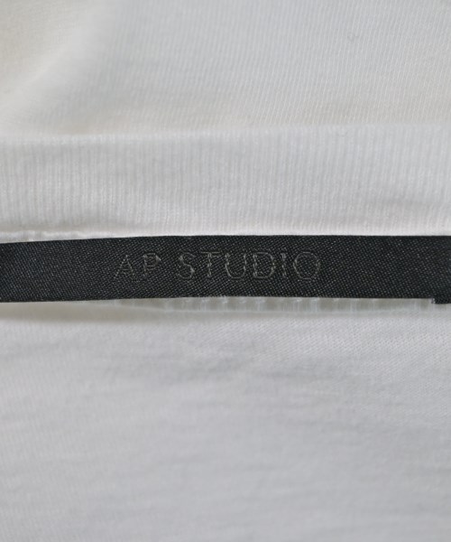 AP STUDIO（エーピーストゥディオ）Tシャツ・カットソー 白 サイズ:F レディース/2200686105053