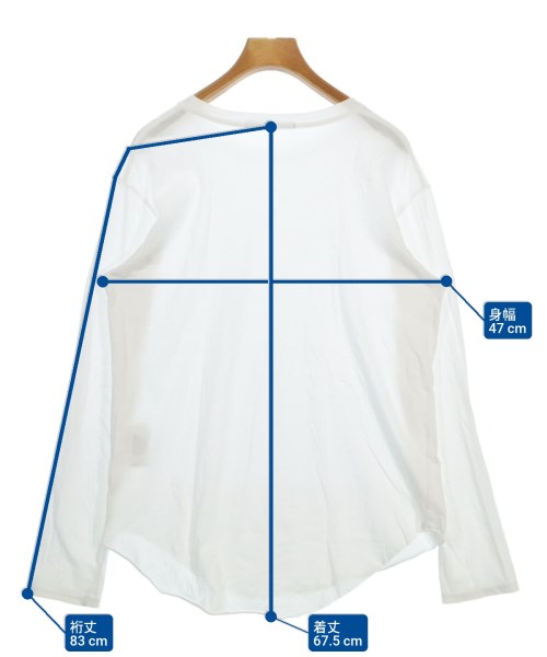 AP STUDIO（エーピーストゥディオ）Tシャツ・カットソー 白 サイズ:F レディース/2200686105053
