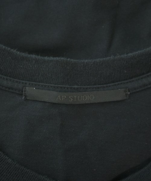 AP STUDIO（エーピーストゥディオ）Tシャツ・カットソー 黒 サイズ:F レディース/2200688750039