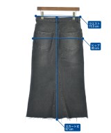 AP STUDIO（エーピーストゥディオ）ロング・マキシ丈スカート グレー サイズ:36(S位) レディース/2200682691086