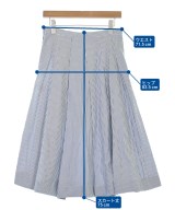 Umii 908（ウミ９０８）ロング・マキシ丈スカート 青 サイズ:3(L位) レディース/2200614420029
