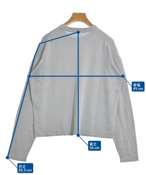 8100（エイティーワンハンドレッド）ニット・セーター グレー サイズ:S レディース/2200628374080