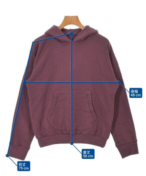 8100（エイティーワンハンドレッド）パーカー 赤 サイズ:XS レディース/2200631136224