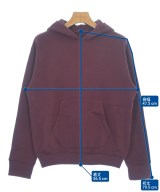 8100（エイティーワンハンドレッド）パーカー 赤 サイズ:XS レディース/2200631138419