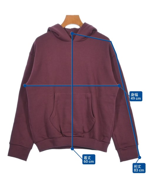 8100（エイティーワンハンドレッド）パーカー 赤 サイズ:S レディース/2200631142041