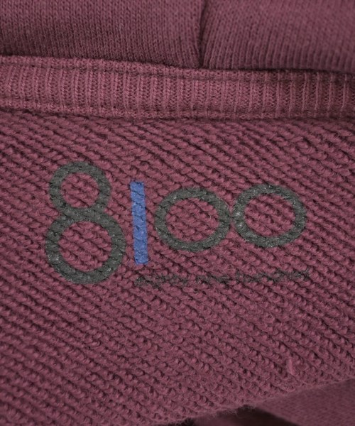 8100（エイティーワンハンドレッド）Tシャツ・カットソー 赤 サイズ:XS レディース/2200631145899