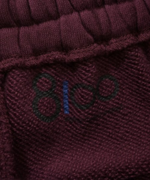 8100（エイティーワンハンドレッド）スウェットパンツ 赤 サイズ:XS レディース/2200631172390