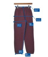 8100（エイティーワンハンドレッド）スウェットパンツ 赤 サイズ:XS レディース/2200631172390