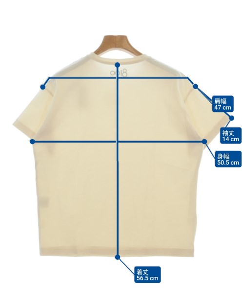 8100（エイティーワンハンドレッド）Tシャツ・カットソー 白 サイズ:XS レディース/2200631172444