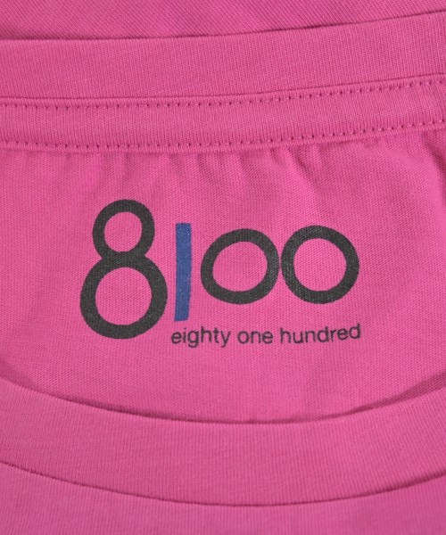 8100（エイティーワンハンドレッド）Tシャツ・カットソー ピンク サイズ:S レディース/2200631172796