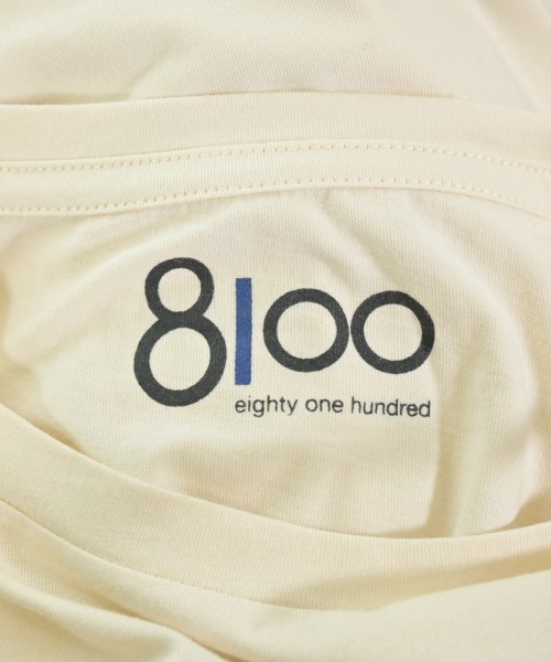 8100（エイティーワンハンドレッド）Tシャツ・カットソー ベージュ サイズ:XS レディース/2200631172895