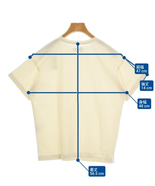 8100（エイティーワンハンドレッド）Tシャツ・カットソー ベージュ サイズ:XS レディース/2200631172895