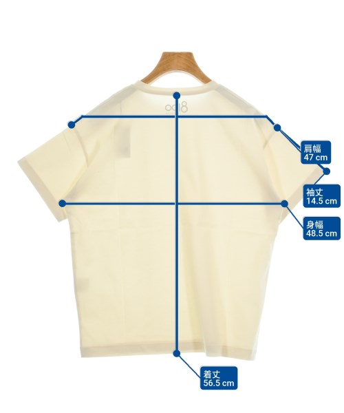 8100（エイティーワンハンドレッド）Tシャツ・カットソー ベージュ サイズ:XS レディース/2200631172901