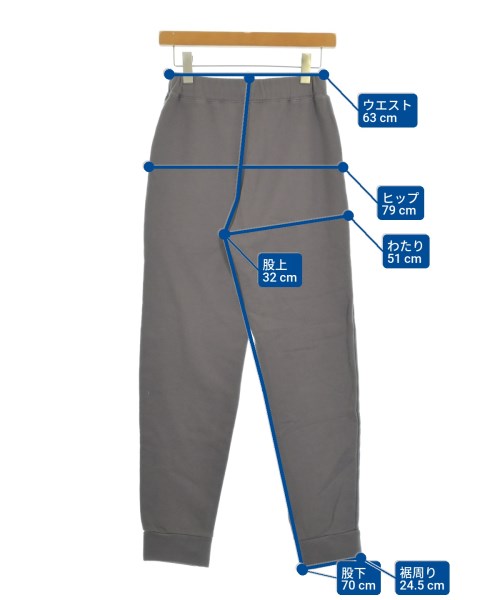 8100（エイティーワンハンドレッド）スウェットパンツ グレー サイズ:XS レディース/2200631196259