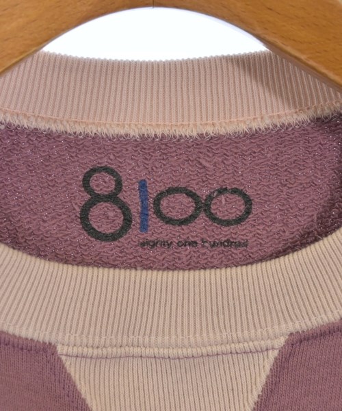 8100（エイティーワンハンドレッド）スウェット ピンク サイズ:XS レディース/2200631211051