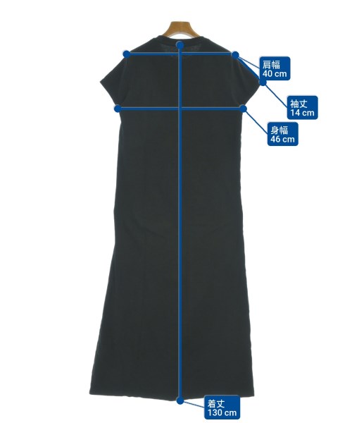 8100（エイティーワンハンドレッド）ワンピース 黒 サイズ:XS レディース/2200675462082