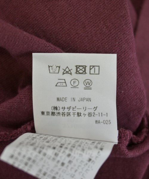 8100（エイティーワンハンドレッド）Tシャツ・カットソー 赤 サイズ:XS レディース/2200724812240