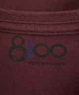 8100（エイティーワンハンドレッド）Tシャツ・カットソー 赤 サイズ:XS レディース/2200724812240