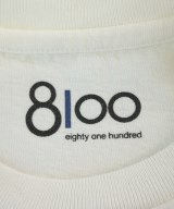 8100（エイティーワンハンドレッド）Tシャツ・カットソー 白 サイズ:S レディース/2200722460795