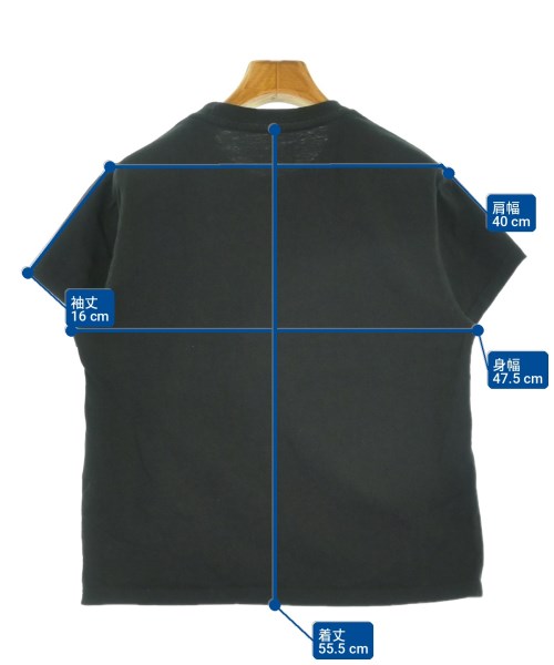 8100（エイティーワンハンドレッド）Tシャツ・カットソー 黒 サイズ:S レディース/2200724038107