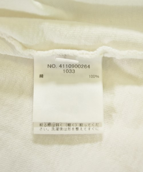 8100（エイティーワンハンドレッド）Tシャツ・カットソー 白 サイズ:S レディース/2200724038114