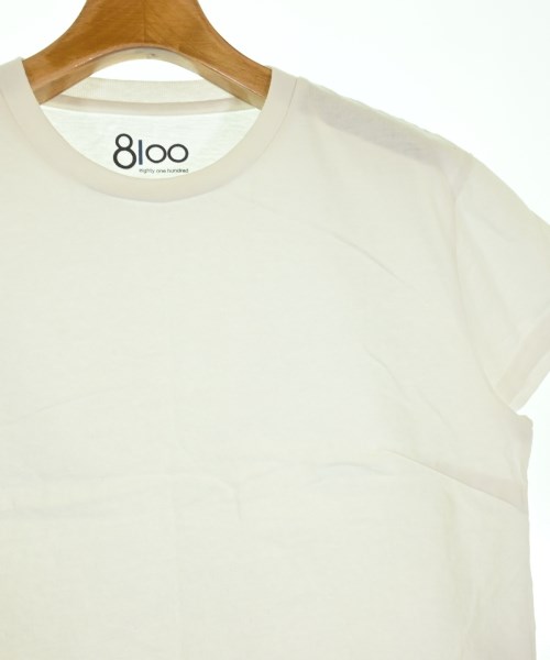 8100（エイティーワンハンドレッド）Tシャツ・カットソー 白 サイズ:S レディース/2200724038114