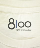 8100（エイティーワンハンドレッド）Tシャツ・カットソー 白 サイズ:S レディース/2200724038114