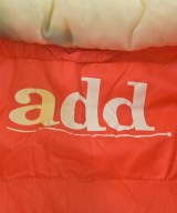 add（エーディーディー）ダウンジャケット/ダウンベスト 黄 サイズ:40(M位) レディース/2200636004016
